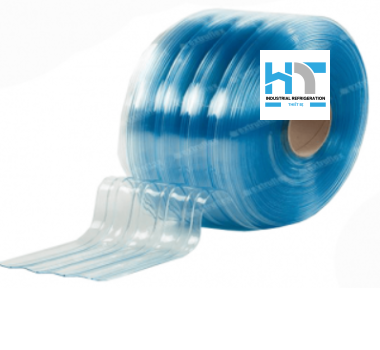 Màn nhựa PVC màu xanh trong REF106 - R2002 (có gân)